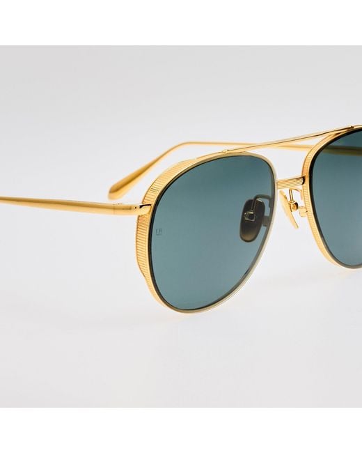 Linda Farrow Brown Meret Sunglasses