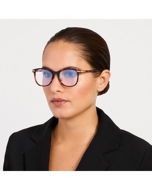 Linda Farrow Brown Vanta Optical