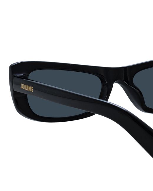 Jacquemus Blue Capri Rectangular Sunglasses