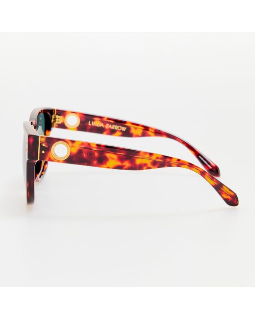 Linda Farrow Black Perry Sunglasses