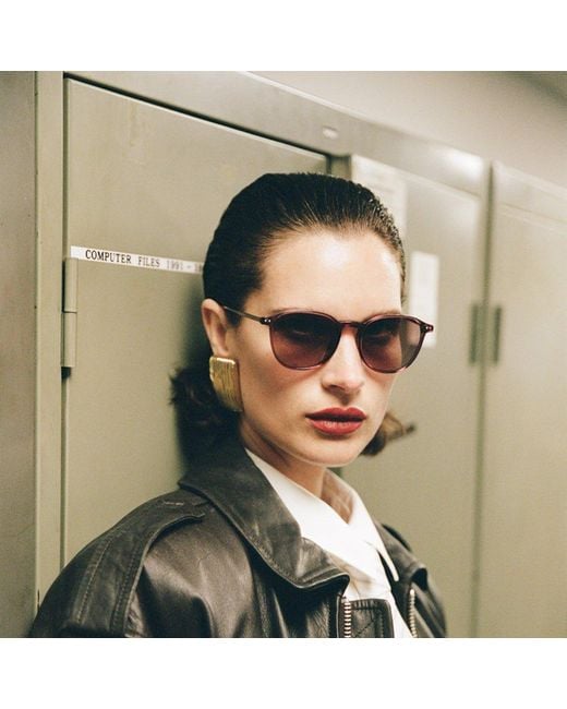 Linda Farrow Pink Stanley Sunglasses