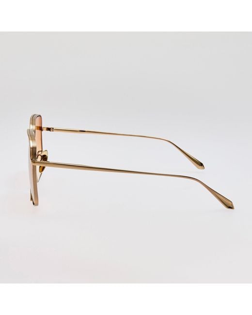 Linda Farrow Brown Genevieve Sunglasses