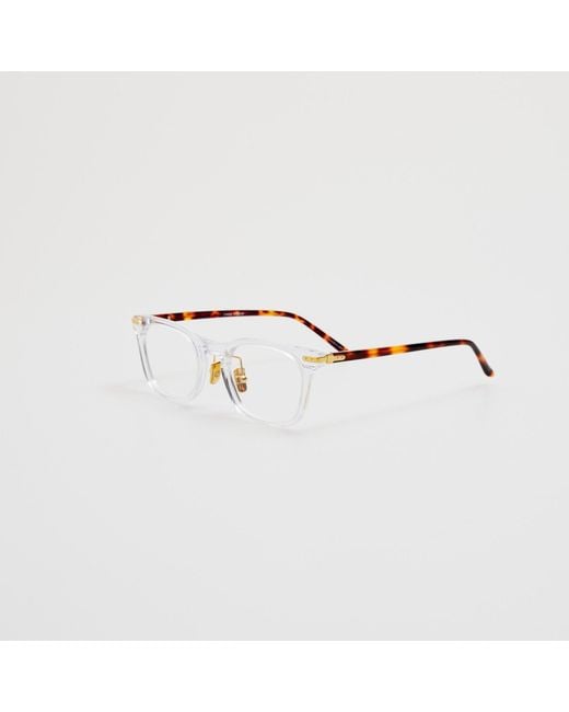 Linda Farrow Metallic Hawkin Optical