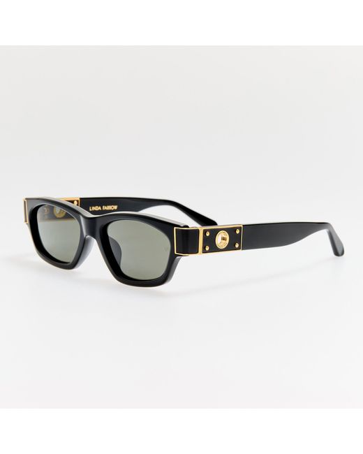 Linda Farrow Brown Clara Sunglasses