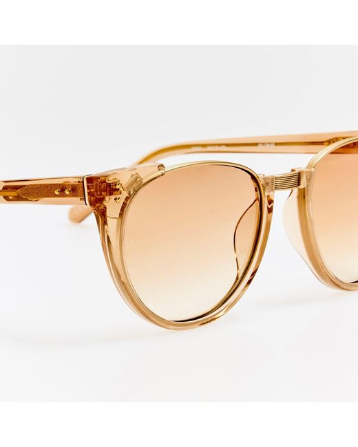 Linda Farrow Brown Iris Sunglasses