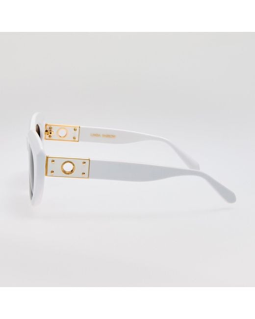 Linda Farrow Brown Anna Sunglasses