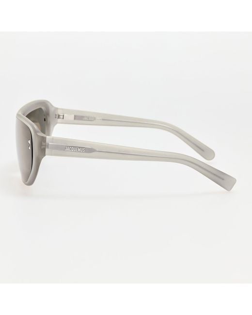 Jacquemus Gray Havana Sunglasses