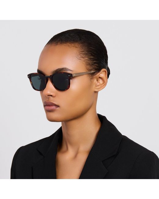 Linda Farrow Brown Paulson Sunglasses