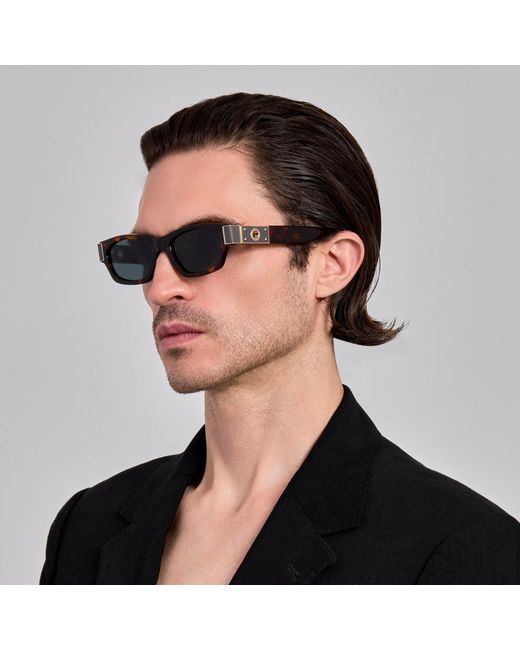Linda Farrow Blue Clara Sunglasses
