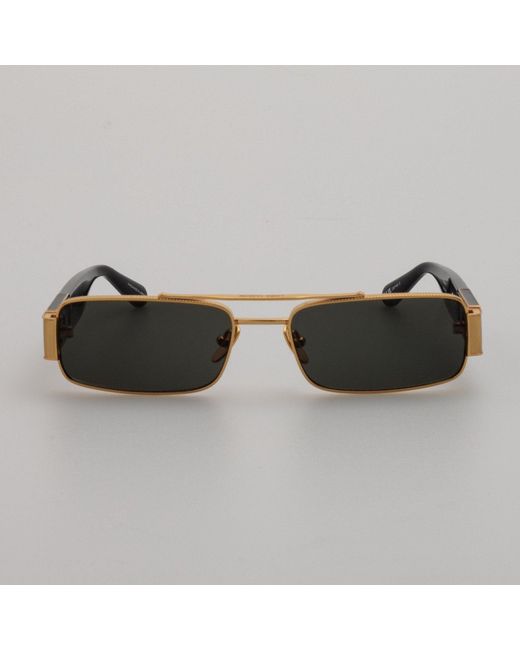 Linda Farrow Black Joey Sunglasses