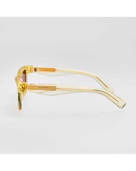 Jacquemus Brown Carre Sunglasses