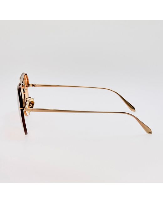 Linda Farrow Brown Quynh Sunglasses