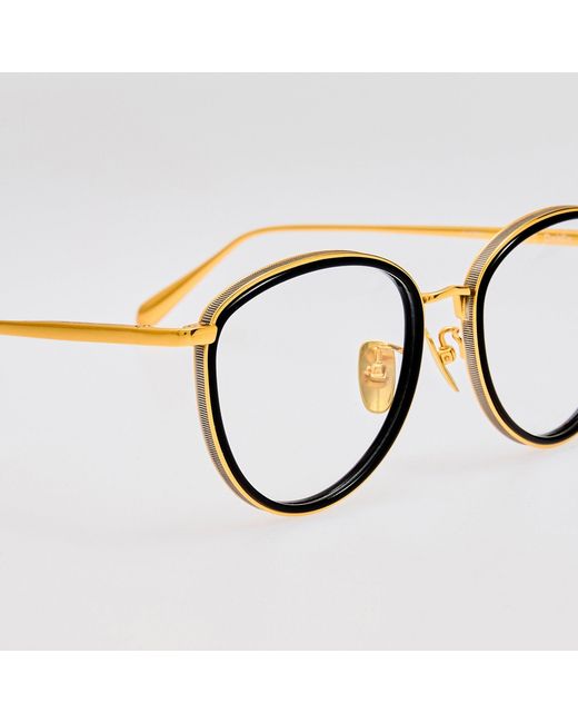 Linda Farrow Brown Dahlia Optical
