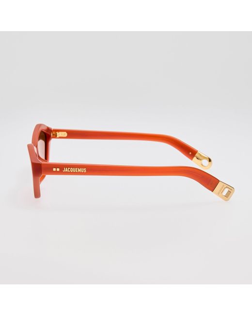 Jacquemus Brown Bambino Sunglasses