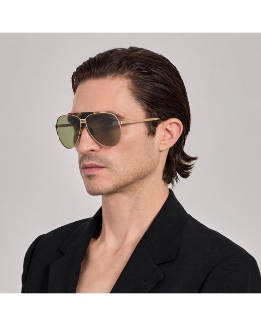 The Attico Gray Amelia Sunglasses