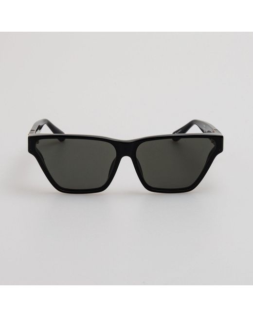 Linda Farrow Black Skyler Sunglasses