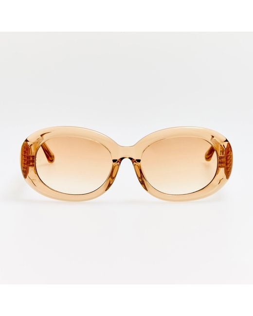 Linda Farrow Brown Lina Sunglasses