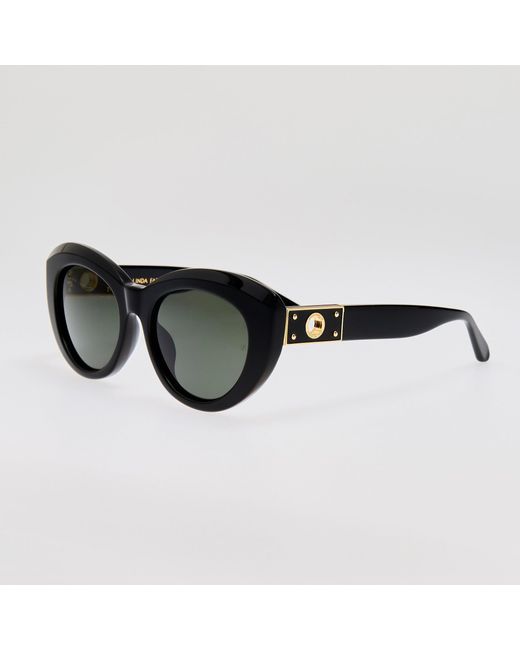 Linda Farrow Brown Anna Sunglasses