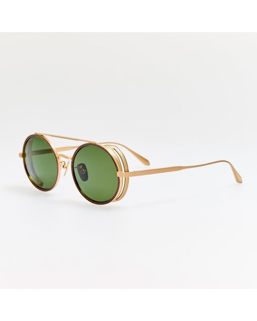Linda Farrow Green Baret Explorer Sunglasses