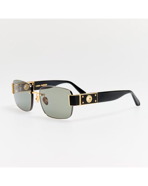Linda Farrow Brown Jessica Sunglasses