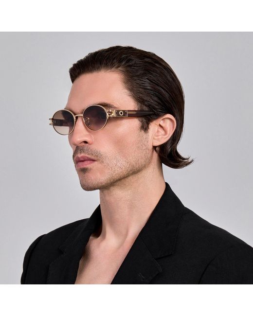 Linda Farrow Brown Phoebe Sunglasses