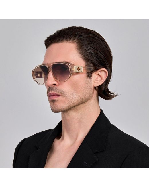 Linda Farrow Brown Portia Sunglasses