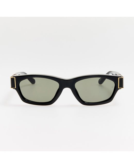 Linda Farrow Brown Clara Sunglasses