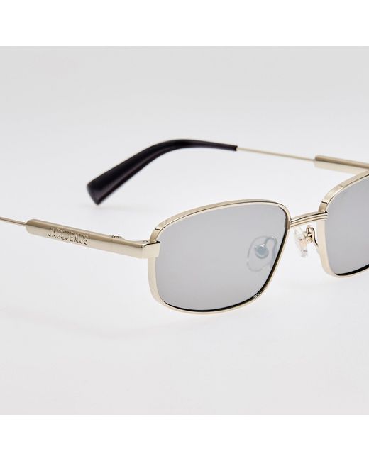 Jacquemus Metallic Sera Sunglasses
