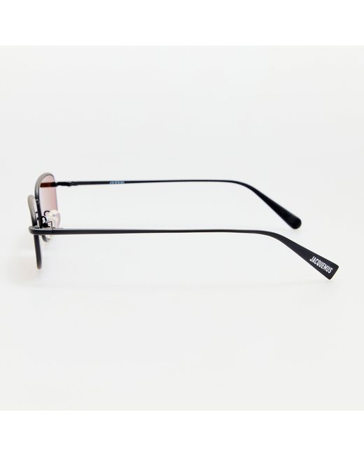 Jacquemus Brown Palma Sunglasses