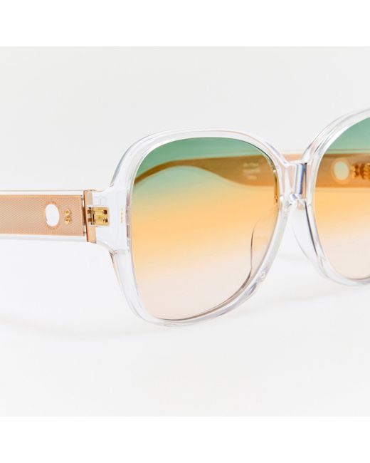 Linda Farrow Multicolor Blair Sunglasses