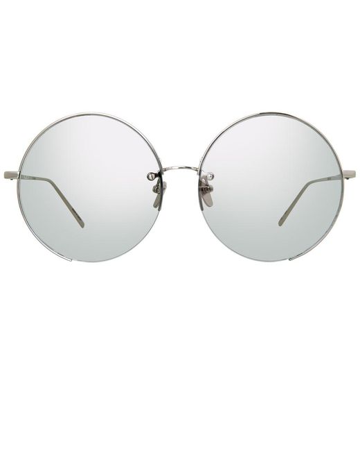 Linda Farrow Multicolor 626 C6 Round Sunglasses