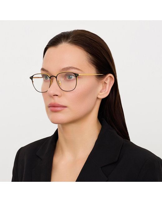 Linda Farrow Brown Jude Optical