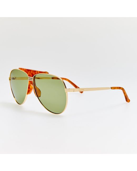 The Attico Brown Amelia Sunglasses