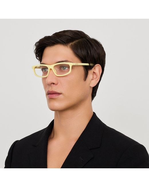 Jacquemus Metallic Cuadro Optical