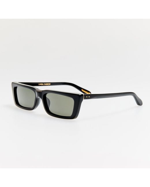 Linda Farrow Brown Lucia Sunglasses