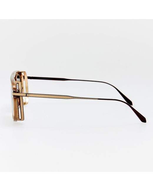 Linda Farrow Brown Sutton Explorer Sunglasses