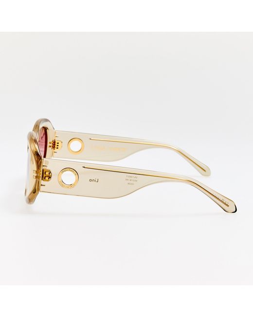 Linda Farrow Pink Lina Sunglasses