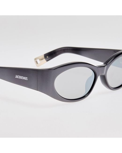 Jacquemus Brown Ovalo Sunglasses