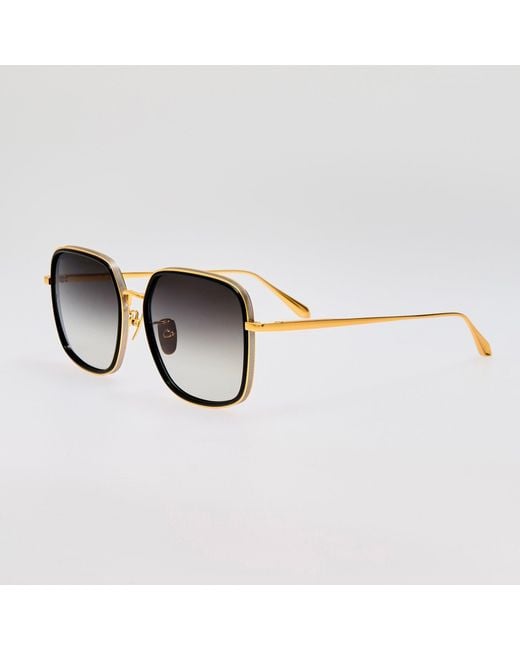 Linda Farrow Brown Alicia Sunglasses