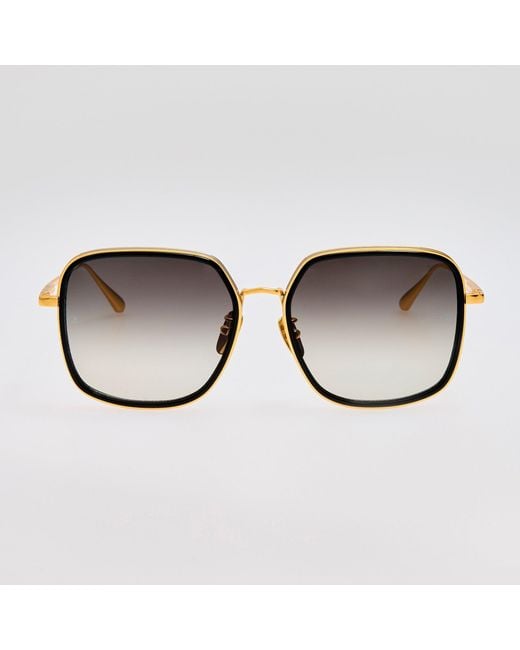 Linda Farrow Brown Alicia Sunglasses