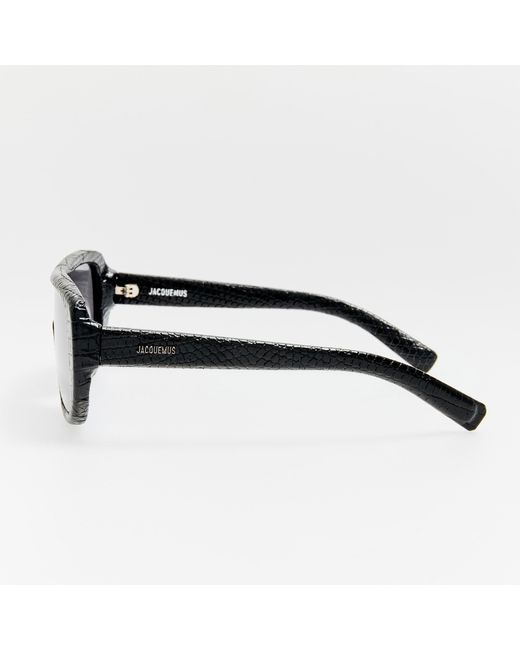 Jacquemus Black Masco Sunglasses