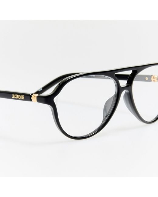 Jacquemus Black Pastro Optical