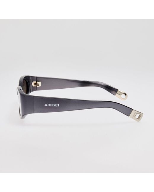Jacquemus Brown Ovalo Sunglasses