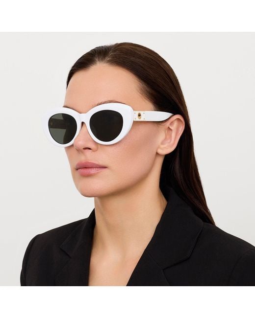 Linda Farrow Brown Anna Sunglasses
