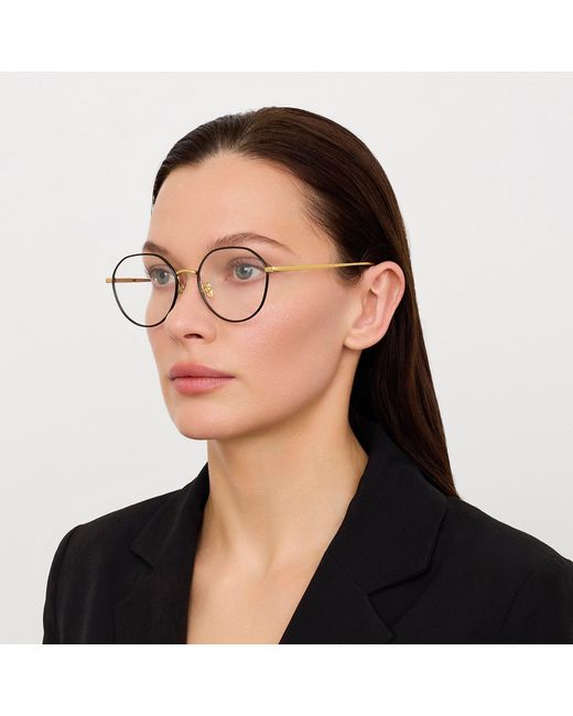 Linda Farrow Brown Isla Optical