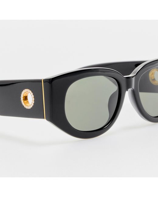 Linda Farrow Brown Debbie Sunglasses
