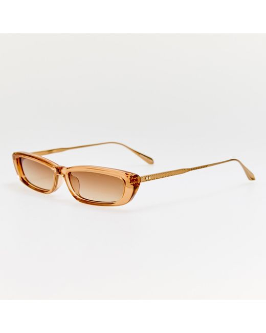 Linda Farrow Brown Darya Sunglasses