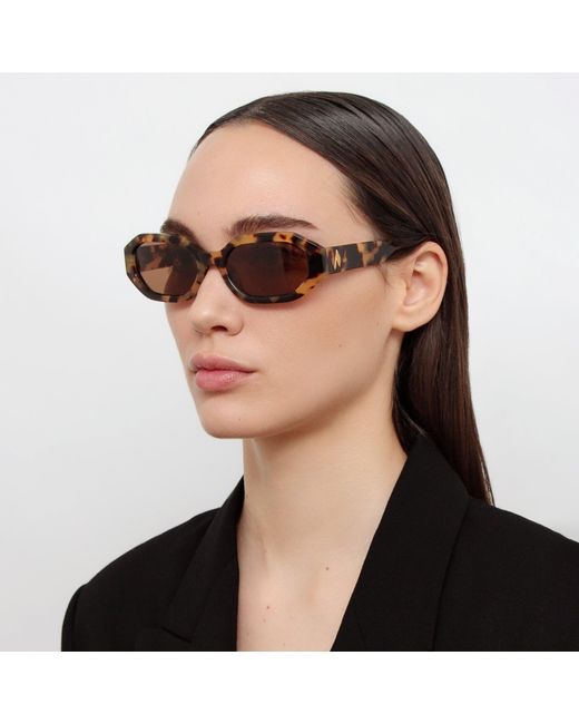 The Attico Brown Sunglasses