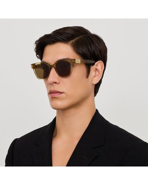Linda Farrow Brown Sanchez Sunglasses