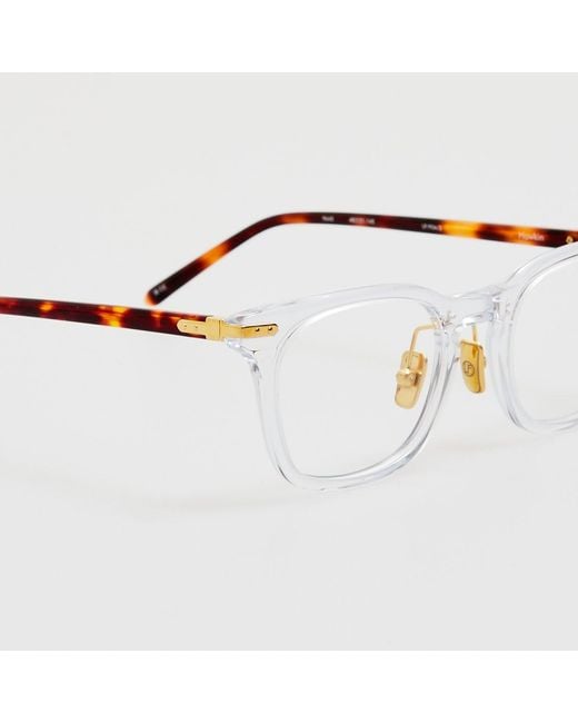 Linda Farrow Metallic Hawkin Optical